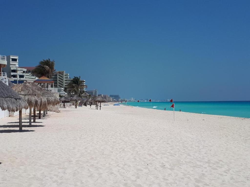 Departamentos Al Lado Del Mar En Zona Hotelera Cancún Eksteriør bilde